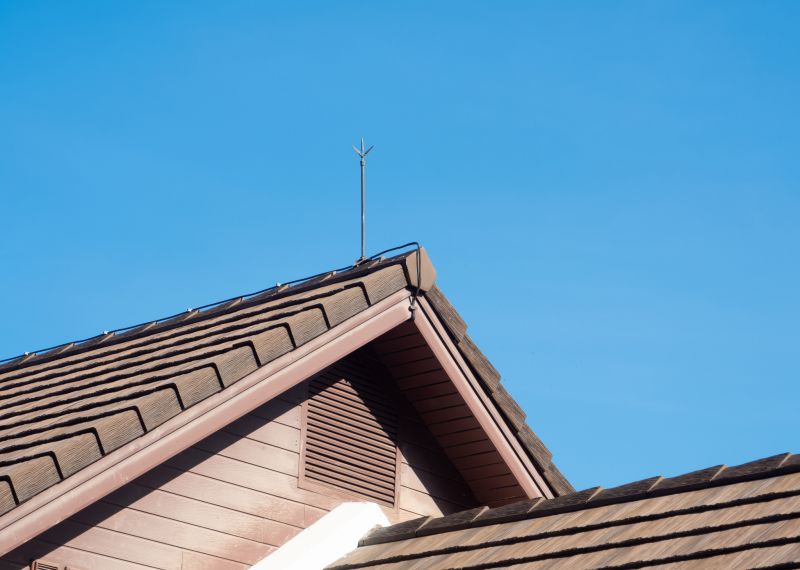 Lightning Rod Installation detail