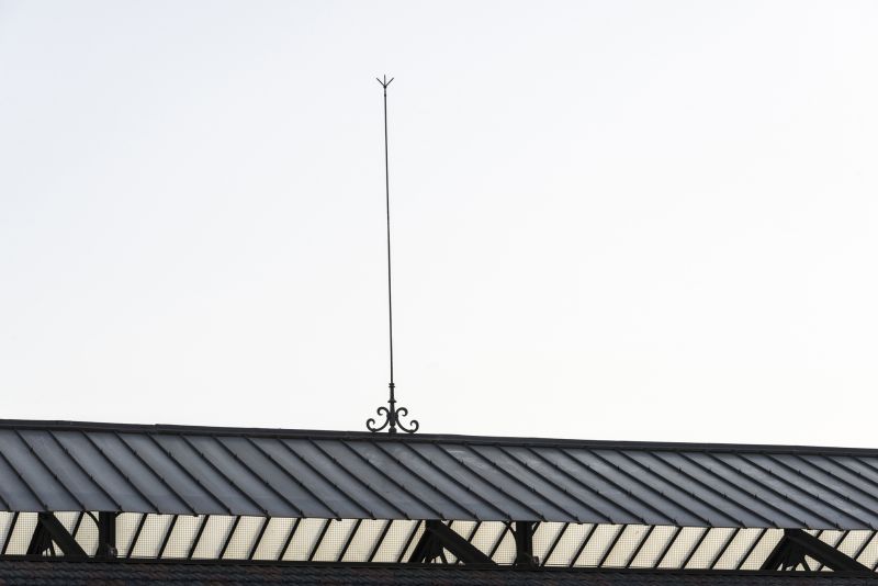 Lightning Rod Installation detail